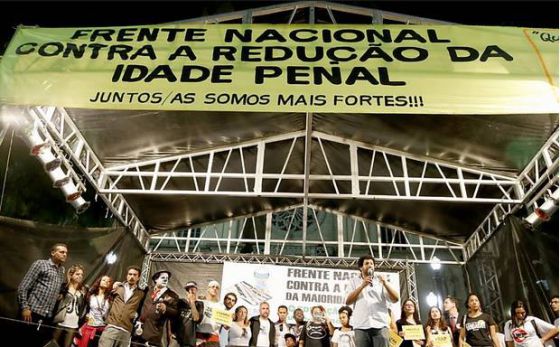 Ato São Paulo - Frente Nacional contra a Redução da Maioridade Penal
